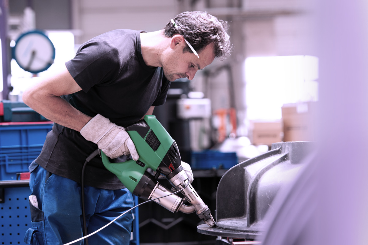 Verschweißen von Bauteilen Verschweißen von Bauteilen