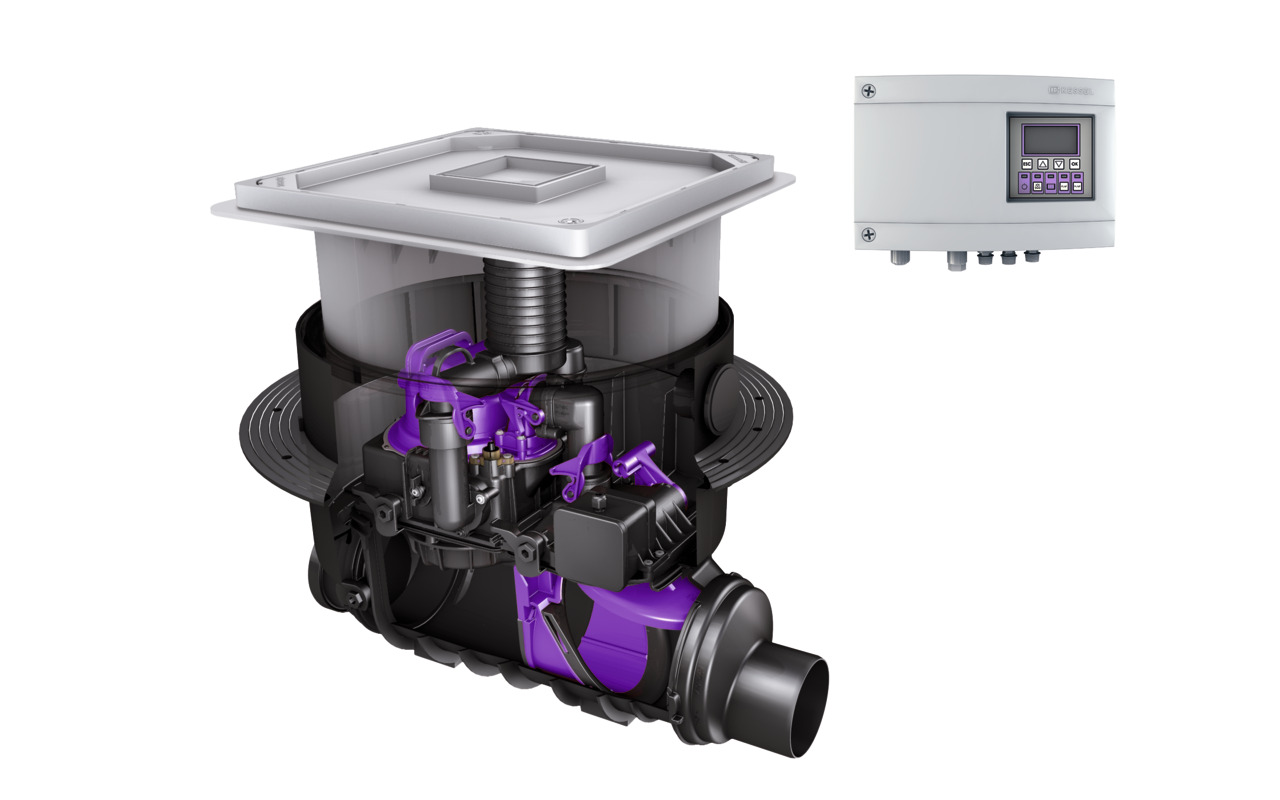 Rückstaupumpanlage Pumpfix F zum Einbau in die Bodenplatte Rückstaupumpanlage Pumpfix F zum Einbau in die Bodenplatte