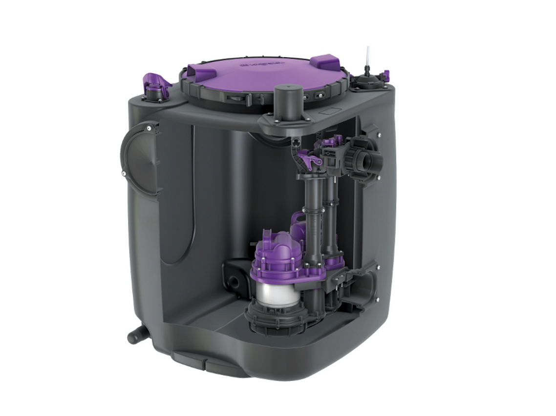 Hebeanlage Aqualift S 200 Duo, freie Aufstellung Hebeanlage Aqualift S 200 Duo, freie Aufstellung