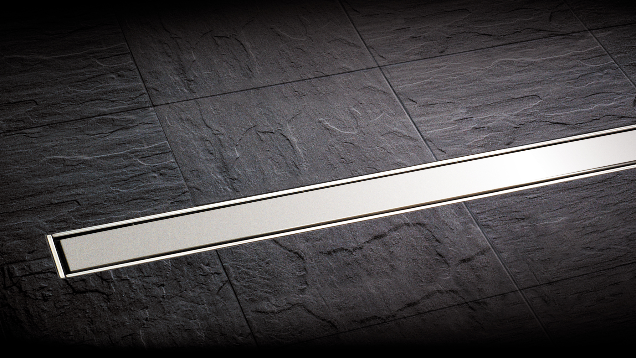 Einbaudarstellung Duschrinne Linearis Compact Einbaudarstellung Duschrinne Linearis Compact