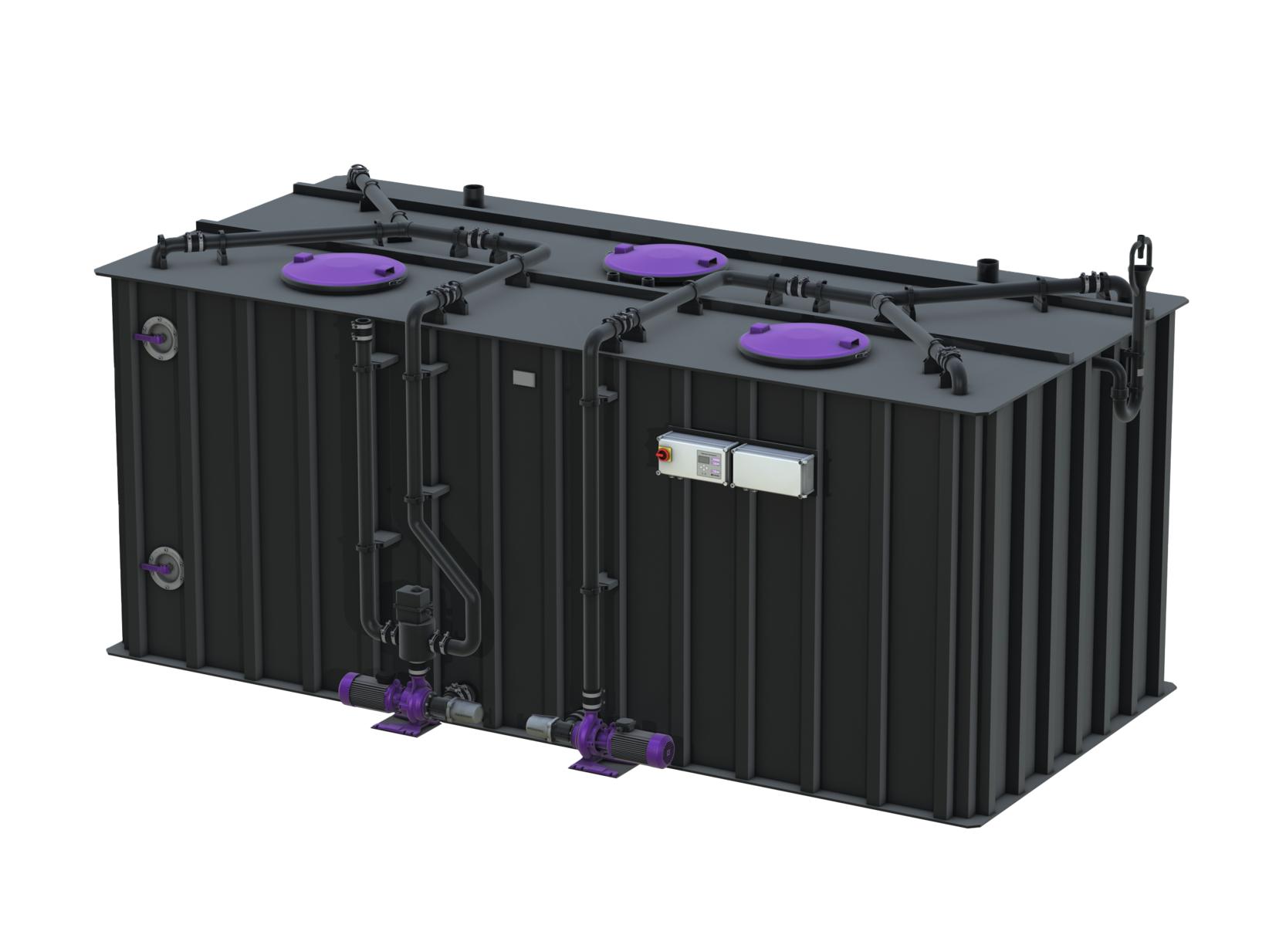 Sammeltank für Nassmüllanlage Sammeltank für Nassmüllanlage