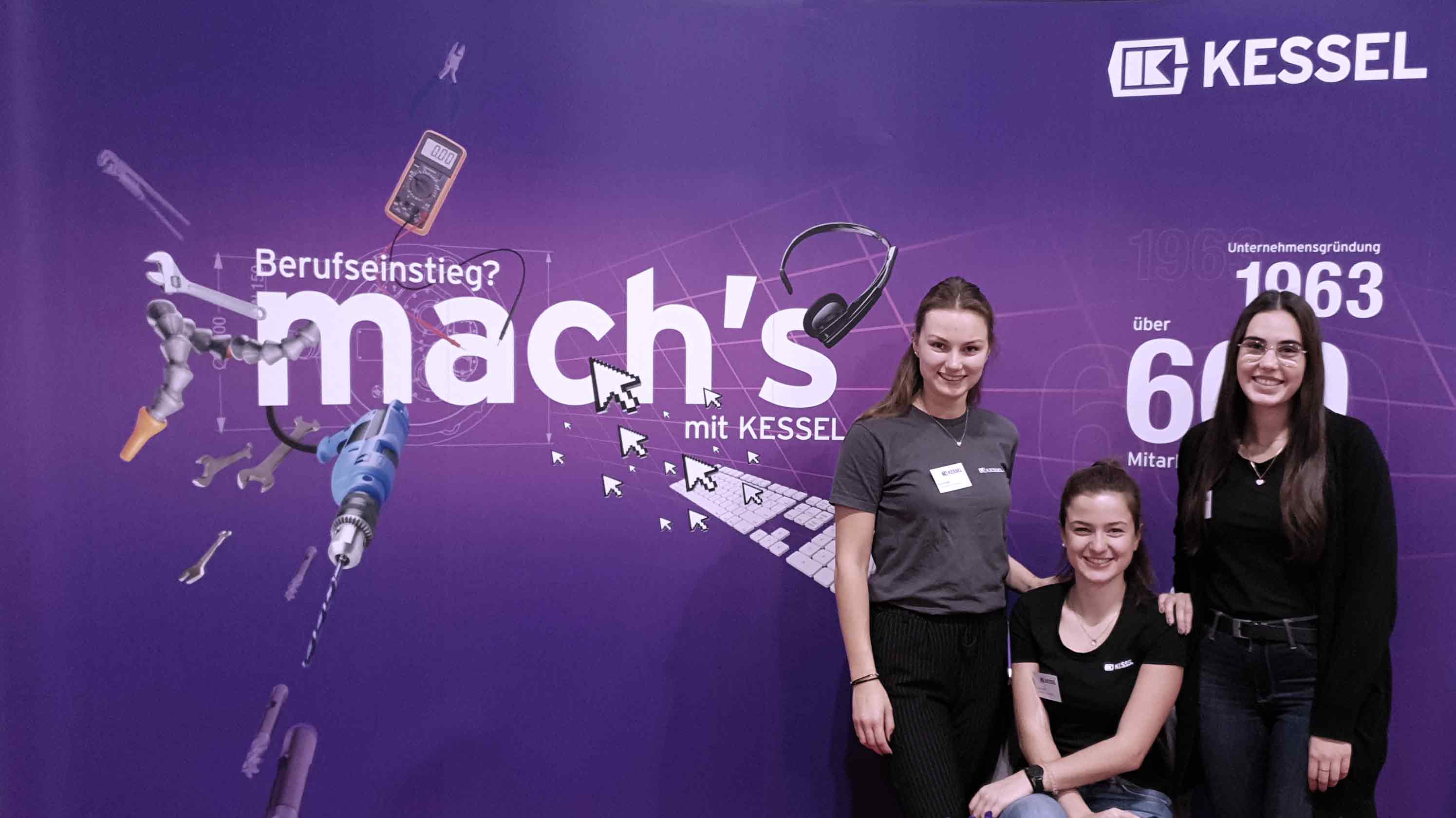 Ausbildungsmessen mit KESSEL Ausbildungsmessen mit KESSEL